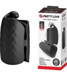 PRETTY LOVE - MASTURBADOR MANUAL PARA GLANDE VIBRADOR RECARGABLE