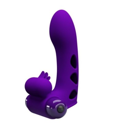 PRETTY LOVE - ORLANDO FUNDA DE DEDO VIBRADOR MORADO