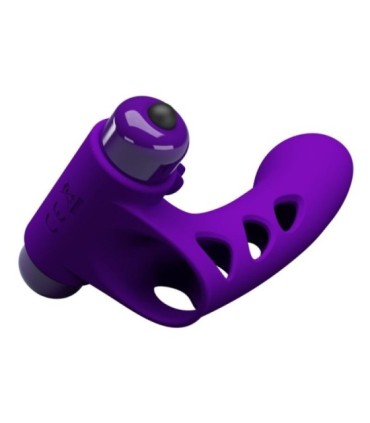 PRETTY LOVE - ORLANDO FUNDA DE DEDO VIBRADOR MORADO