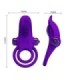 PRETTY LOVE - ANILLO VIBRADOR PARA PENE MORADO