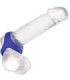 CALEXOTICS - ADMIRAL COCK BALL DOBLE ANILLO AZUL