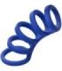 CALEXOTICS - ADMIRAL JAULA XTREME PARA PENE AZUL