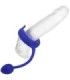 CALEXOTICS - ADMIRAL ANILLO CON PESO PARA PENE AZUL