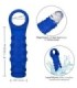CALEXOTICS - ADMIRAL BEADED FUNDA PENE SILICONA LÍQUIDA AZUL