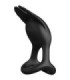 PRETTY LOVE - SILAS ANILLO VIBRADOR 7 VIBRACIONES SILICONA NEGRO