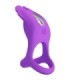 PRETTY LOVE - SILAS ANILLO VIBRADOR 7 VIBRACIONES SILICONA LILA