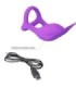 PRETTY LOVE - SILAS ANILLO VIBRADOR 7 VIBRACIONES SILICONA LILA