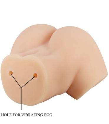 CRAZY BULL - VAGINA Y ANO REALÍSTICOS VIBRADOR HAILEY