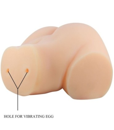 CRAZY BULL - VAGINA Y ANO REALÍSTICOS VIBRADOR EMILIA