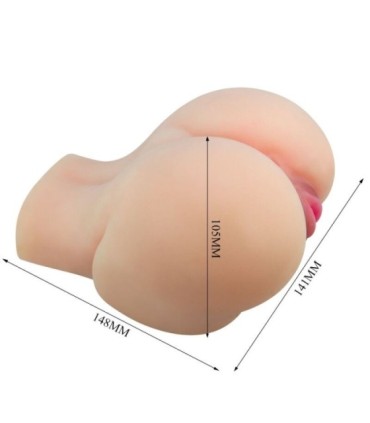 CRAZY BULL - VAGINA Y ANO REALÍSTICOS VIBRADOR KYLIE