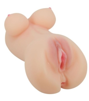 CRAZY BULL - VAGINA Y ANO REALÍSTICOS VIBRADOR HANNAH