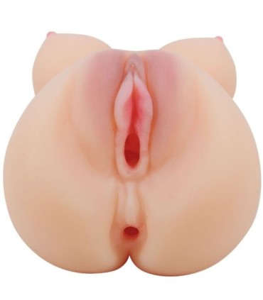 CRAZY BULL - VAGINA Y ANO REALÍSTICOS VIBRADOR HANNAH