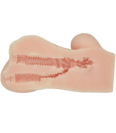 CRAZY BULL - VAGINA Y ANO REALÍSTICOS VIBRADOR HANNAH