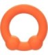 CALEXOTICS - ALPHA ANILLO DOBLE BOLA NARANJA