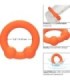 CALEXOTICS - ALPHA ANILLO DOBLE BOLA NARANJA