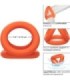 CALEXOTICS - ALPHA TRIPLE ANILLO NARANJA