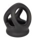 CALEXOTICS - ALPHA ANILLO DE JAULA DOBLE NEGRO