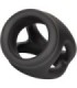 CALEXOTICS - ALPHA ANILLO DE JAULA DOBLE NEGRO