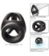CALEXOTICS - ALPHA ANILLO DE JAULA DOBLE NEGRO