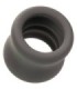 CALEXOTICS - ALPHA ANILLO EXTENSIÓN ESCROTO DOBLE NEGRO