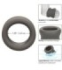 CALEXOTICS - ALPHA ANILLO EXTENSIÓN ESCROTO DOBLE NEGRO