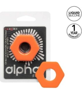CALEXOTICS - ALPHA ANILLO PROLONG SEXGONO NARANJA