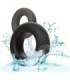 CALEXOTICS - ALPHA SET DE 2 ANILLOS PROLONG GRIS