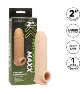 CALEXOTICS - PERFORMANCE MAXX EXTENSIÓN REALISTA 7 PIEL CLARO