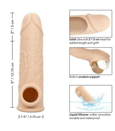 CALEXOTICS - PERFORMANCE MAXX EXTENSIÓN REALISTA 7 PIEL CLARO