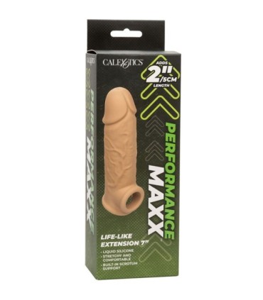 CALEXOTICS - PERFORMANCE MAXX EXTENSIÓN REALISTA 7 PIEL CLARO