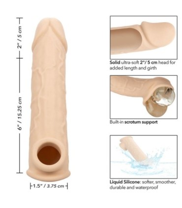 CALEXOTICS - PERFORMANCE MAXX EXTENSIÓN REALISTA 8 PIEL CLARO