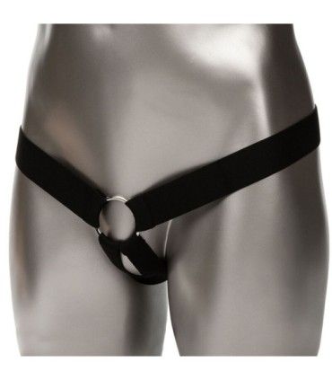 CALEXOTICS - PERFORMANCE MAXX EXTENSIÓN REALISTA CON ARNÉS PIEL CLARO