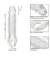 CALEXOTICS - PERFORMANCE MAXX EXTENSIÓN CLARA 6,5 TRANSPARENTE