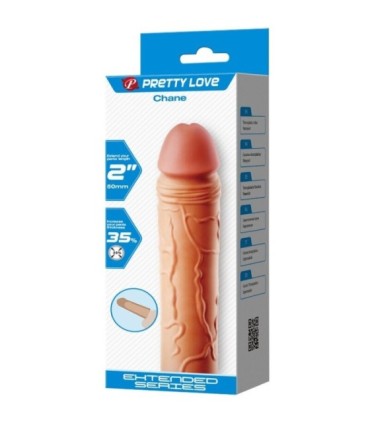 PRETTY LOVE - CHANE FUNDA DE PENE EXTENSORA NATURAL