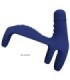PRETTY LOVE - ELISH ANILLO VIBRADOR CON EXTENSIÓN AZUL