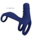 PRETTY LOVE - ELISH ANILLO VIBRADOR CON EXTENSIÓN AZUL