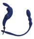 PRETTY LOVE - AYAD ANILLO VIBRADOR RABBIT CON PLUG AZUL
