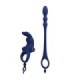 PRETTY LOVE - AYAD ANILLO VIBRADOR RABBIT CON PLUG AZUL
