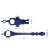 PRETTY LOVE - AYAD ANILLO VIBRADOR RABBIT CON PLUG AZUL