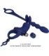 PRETTY LOVE - AYAD ANILLO VIBRADOR RABBIT CON PLUG AZUL