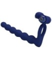 PRETTY LOVE - AJMAL ANILLO VIBRADOR CON PLUG AZUL