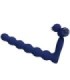 PRETTY LOVE - AJMAL ANILLO VIBRADOR CON PLUG AZUL