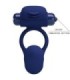PRETTY LOVE - AJMAL ANILLO VIBRADOR CON PLUG AZUL