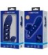 PRETTY LOVE - ALTAF ANILLO VIBRADOR CON FUNDA DE SILICONA AZUL