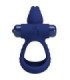 PRETTY LOVE - LUCHITO DOBLE ANILLO VIBRADOR RABBIT AZUL