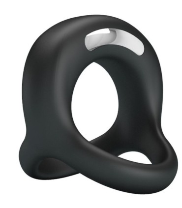 PRETTY LOVE - ELLIOTT ANILLO VIBRADOR NEGRO