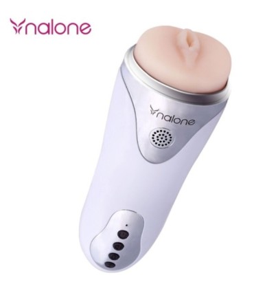 NALONE - MAGICIAN MASTURBADOR CON VIBRACIÓN BLANCO