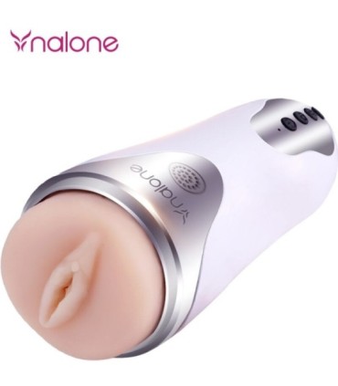 NALONE - MAGICIAN MASTURBADOR CON VIBRACIÓN BLANCO