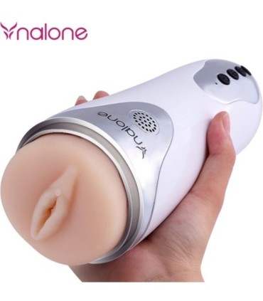 NALONE - MAGICIAN MASTURBADOR CON VIBRACIÓN BLANCO