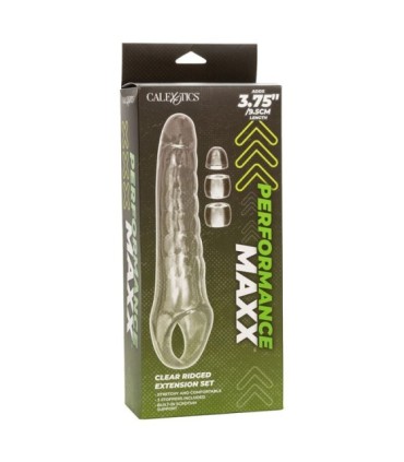 CALEXOTICS - MAXX EXTENSOR DE PENE AJUSTABLE TRANSPARENTE